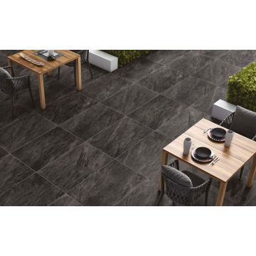 Porcelain Paving - County Anthracite (Vesuvius) - Single Sizes