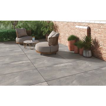 Porcelain Paving - Earth Core Grey - Single Sizes