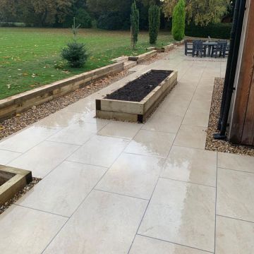 Porcelain Paving - Hammerstone Beige - Single Sizes