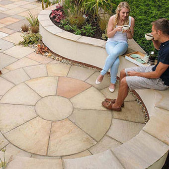 Peace and Tranquill Garden Paving Ideas